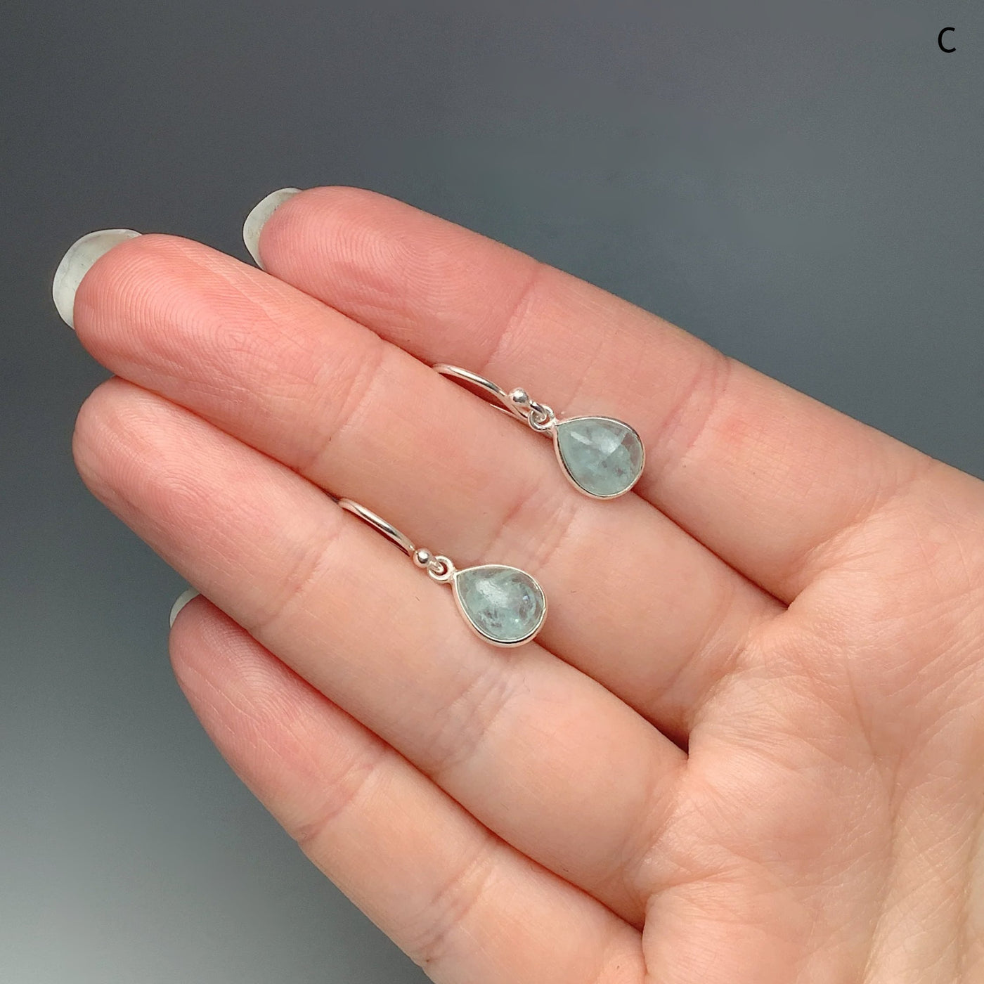 Aquamarine Dangle Earrings
