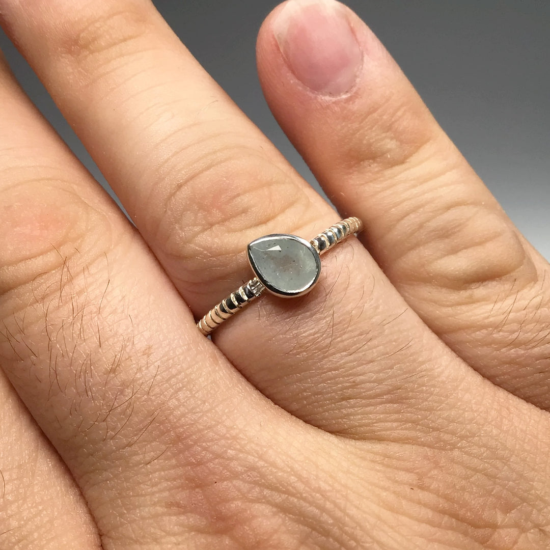 Aquamarine Ring - Rocks and Gems Canada
