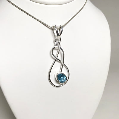 Blue Topaz Pendant