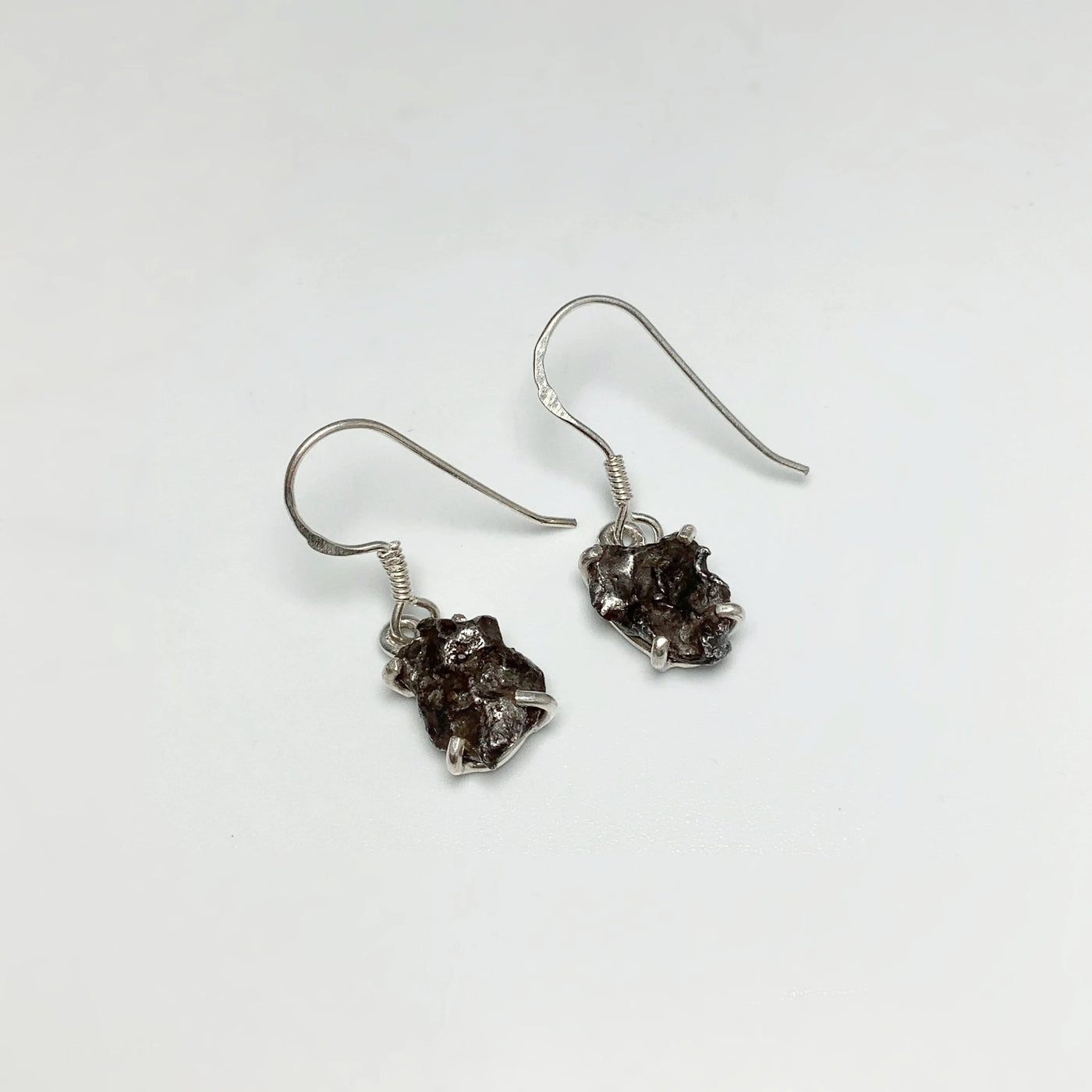 Campo Del Cielo Meteorite Dangle Earrings