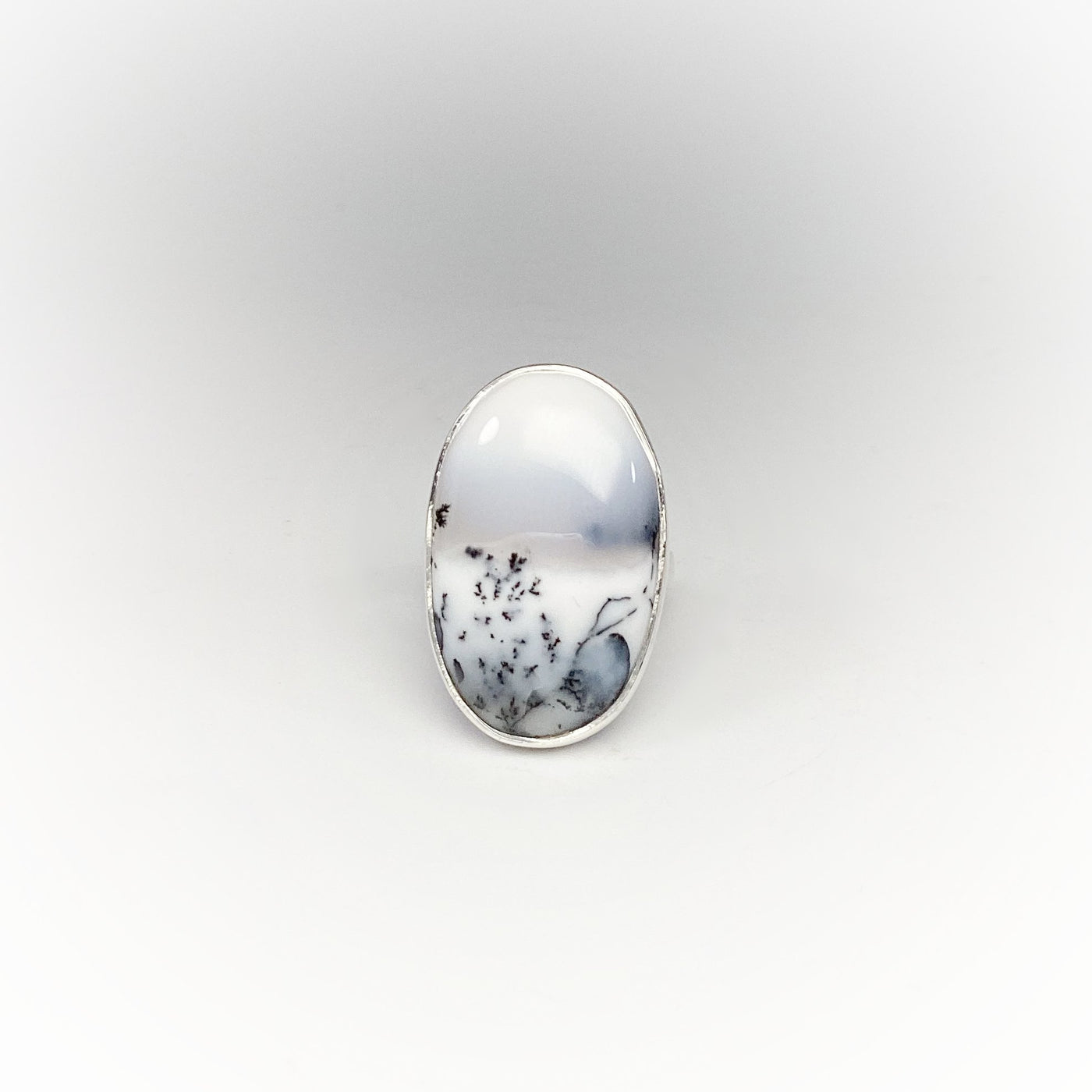 Dendritic Opal Ring