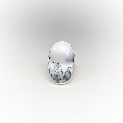 Dendritic Opal Ring