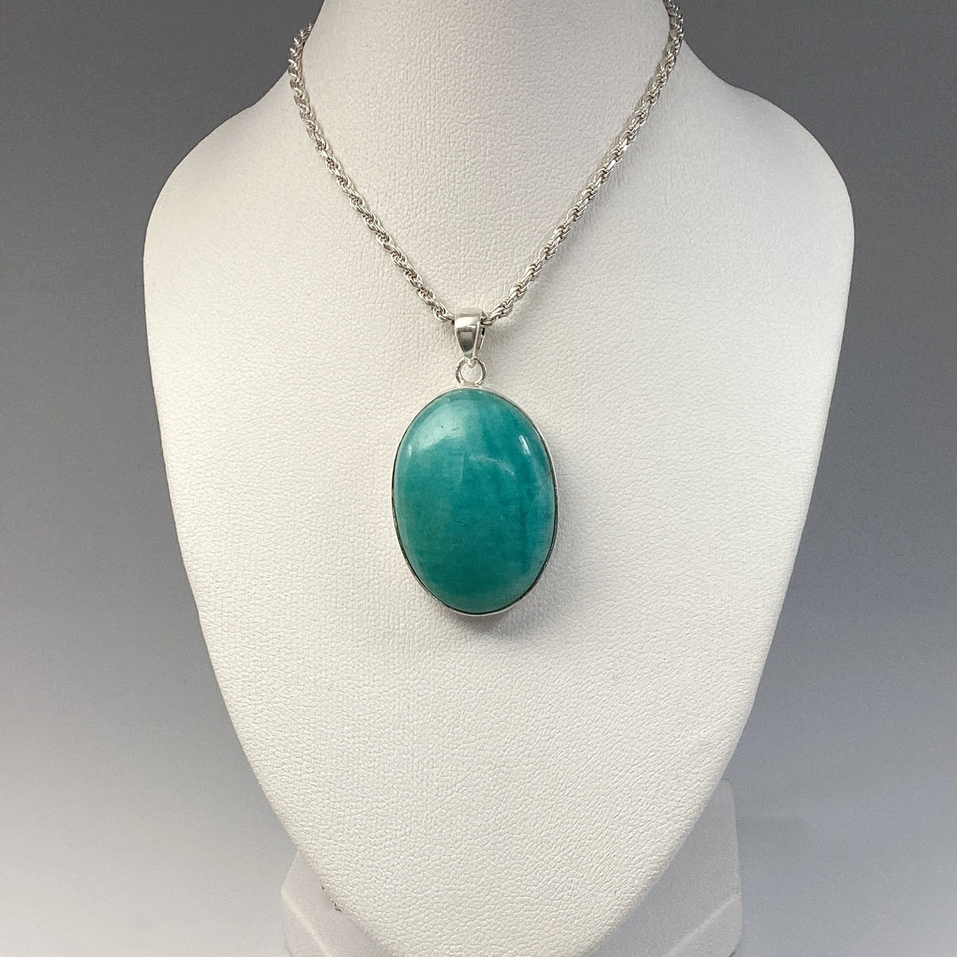 Amazonite Pendant - Rocks and Gems Canada