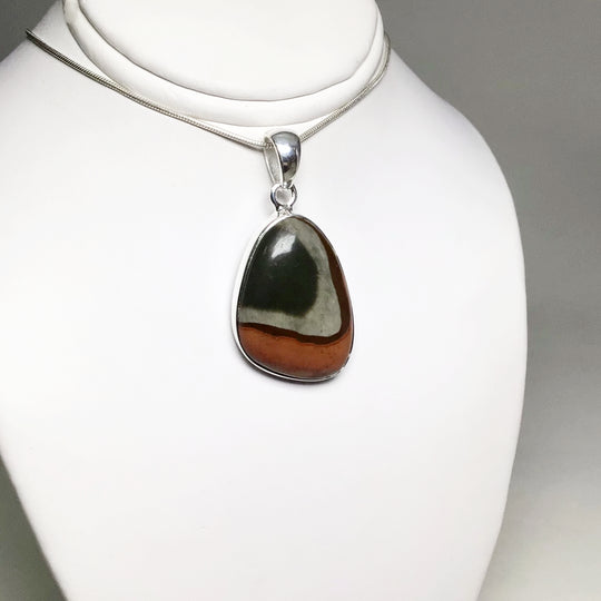 Polychrome Scenic Jasper Pendant - Rocks and Gems Canada