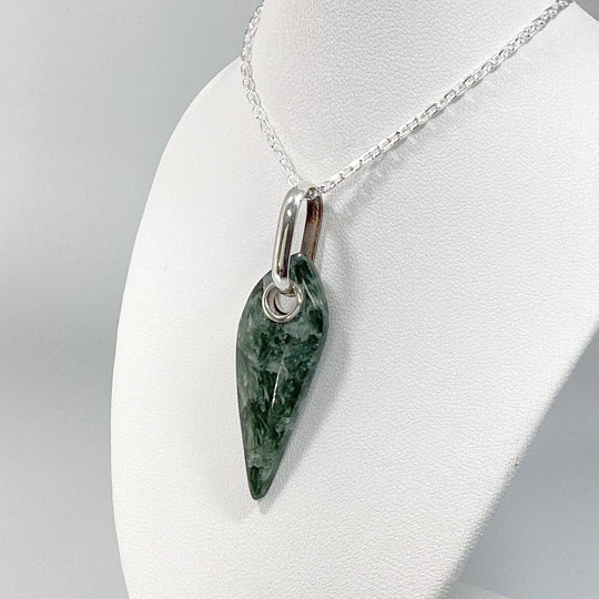 Seraphenite Pendant - Rocks and Gems Canada
