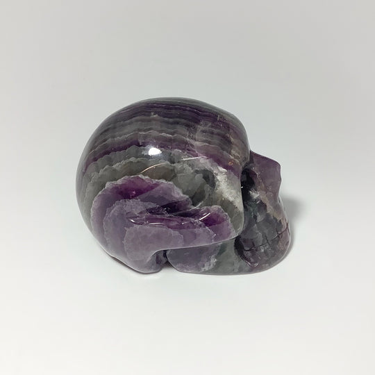 Carved Fluorite Skull - Rocks and Gems Canada