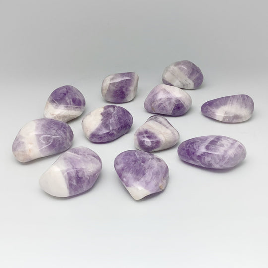 Chevron Amethyst Tumble - Rocks and Gems Canada
