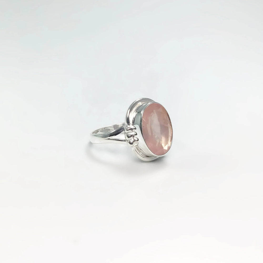 Rose Quartz Ring - Rocks and Gems Canada