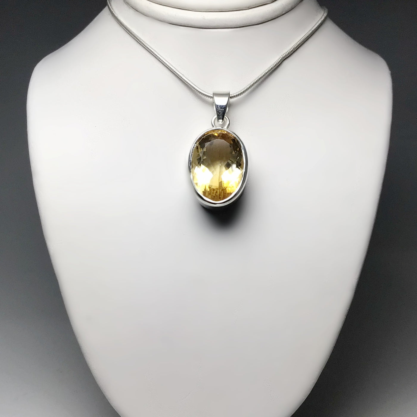 Natural Citrine Pendant