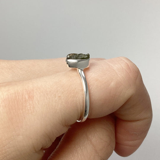Moldavite Ring - Rocks and Gems Canada