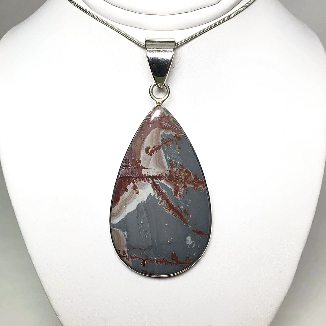 Paintbrush Jasper Pendant - Rocks and Gems Canada