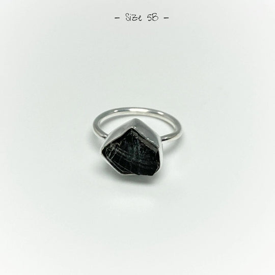 Raw Elite Shungite Ring - Rocks and Gems Canada