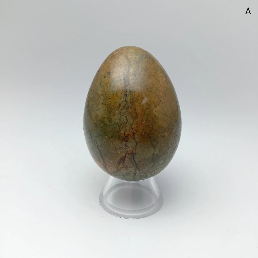 Chrysoprase Egg - Rocks and Gems Canada
