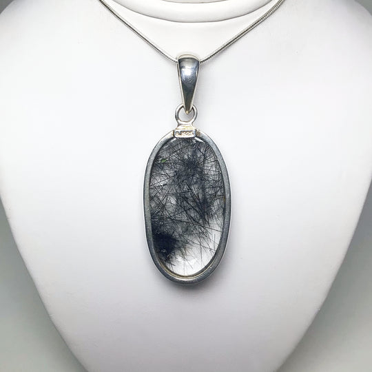 Tourmalated Quartz Pendant - Rocks and Gems Canada