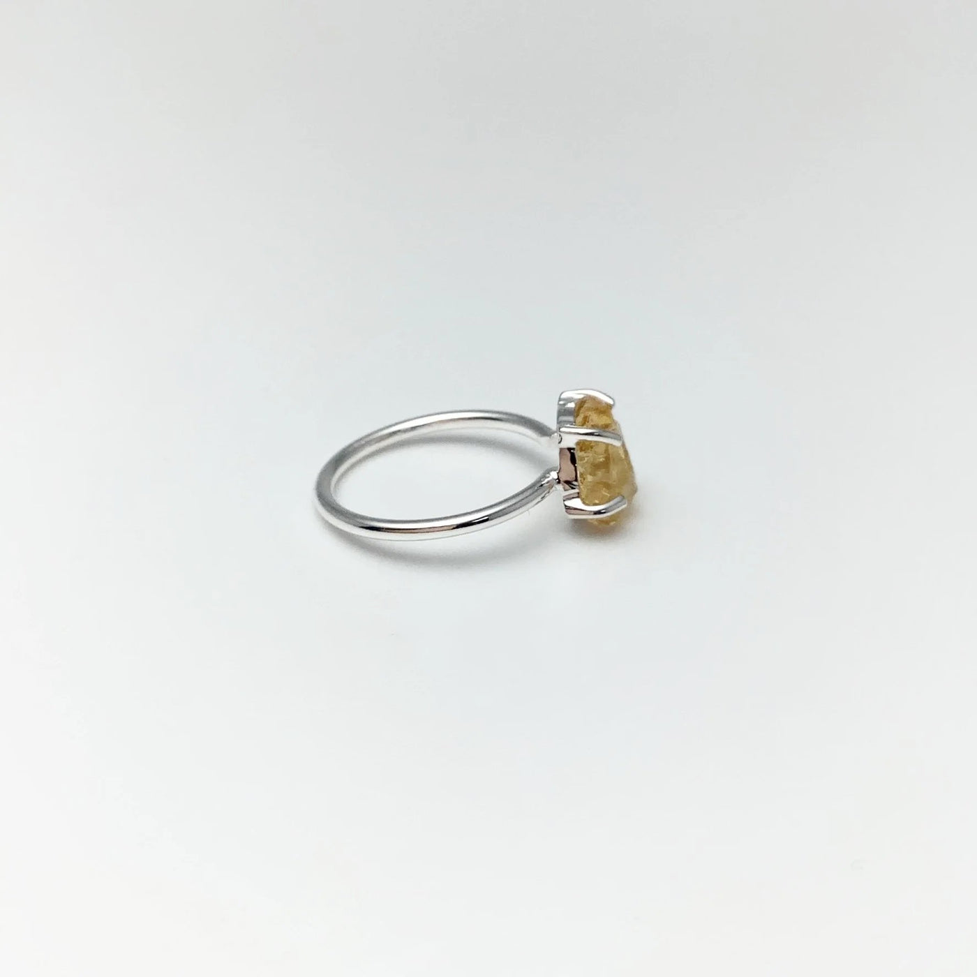 Raw Citrine Ring