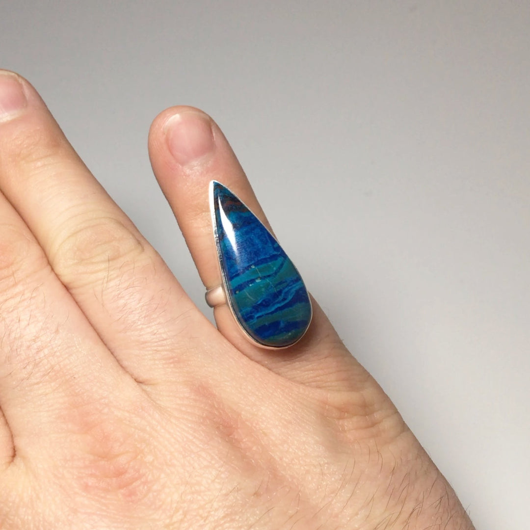 Chrysocolla Ring - Rocks and Gems Canada