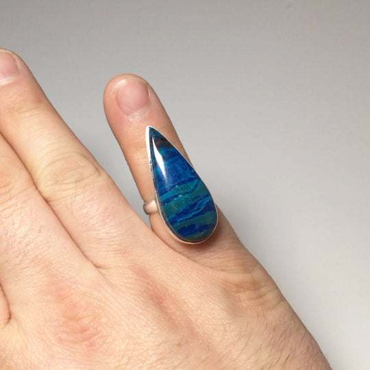Chrysocolla Ring - Rocks and Gems Canada