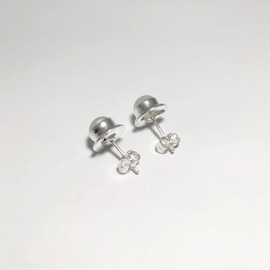 Rainbow Moonstone Stud Earrings - Rocks and Gems Canada