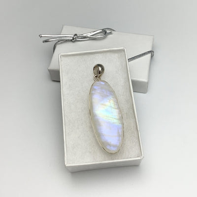Rainbow Moonstone Pendant