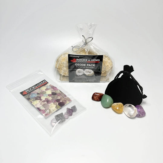 Mineral Collection Gift Pack - Rocks and Gems Canada