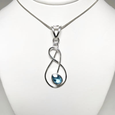Blue Topaz Pendant
