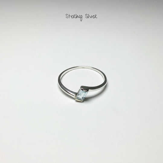 Blue Topaz Ring - Rocks and Gems Canada