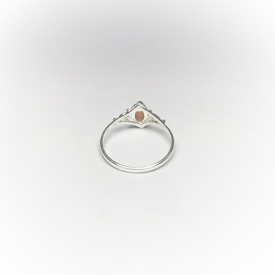 Pink Peruvian Opal Ring - Rocks and Gems Canada