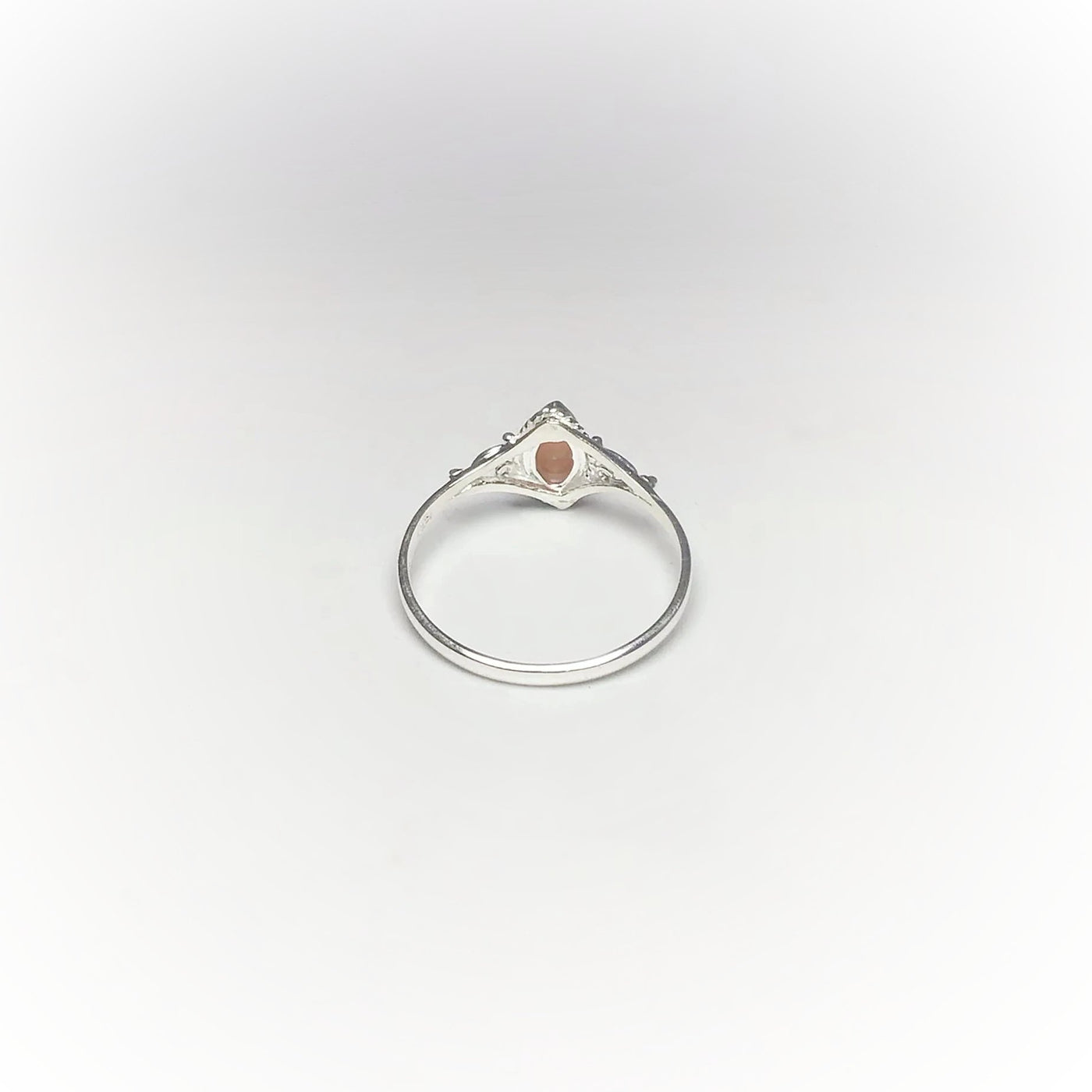 Pink Peruvian Opal Ring