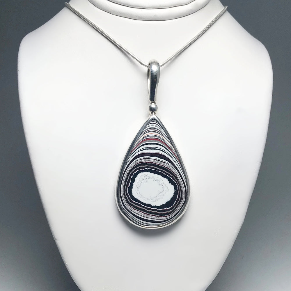 Fordite Pendant - Rocks and Gems Canada