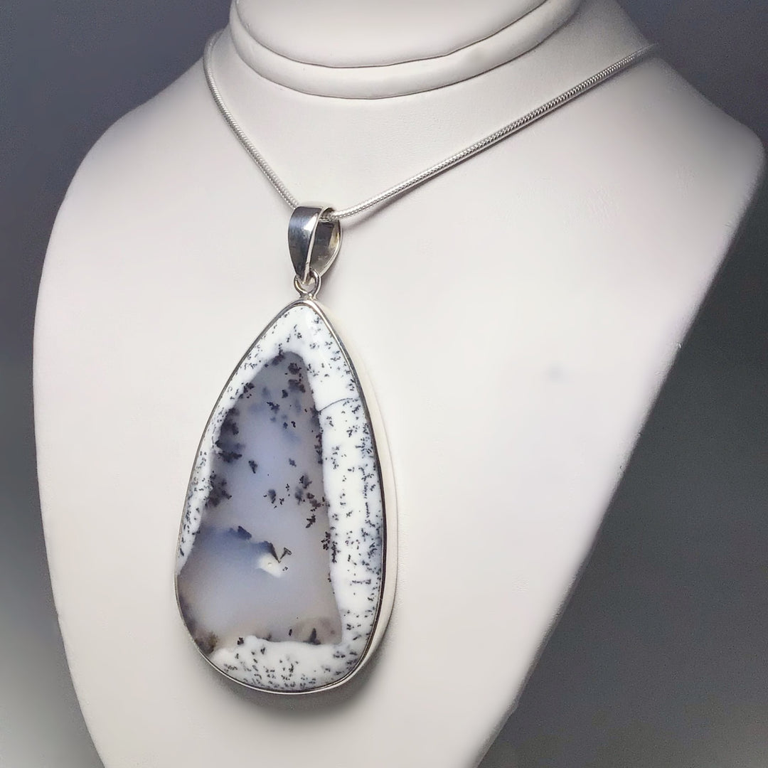 Dendritic Opal Pendant - Rocks and Gems Canada