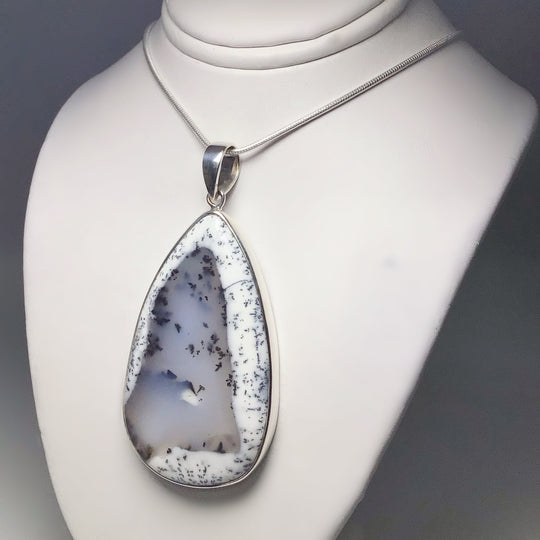 Dendritic Opal Pendant - Rocks and Gems Canada
