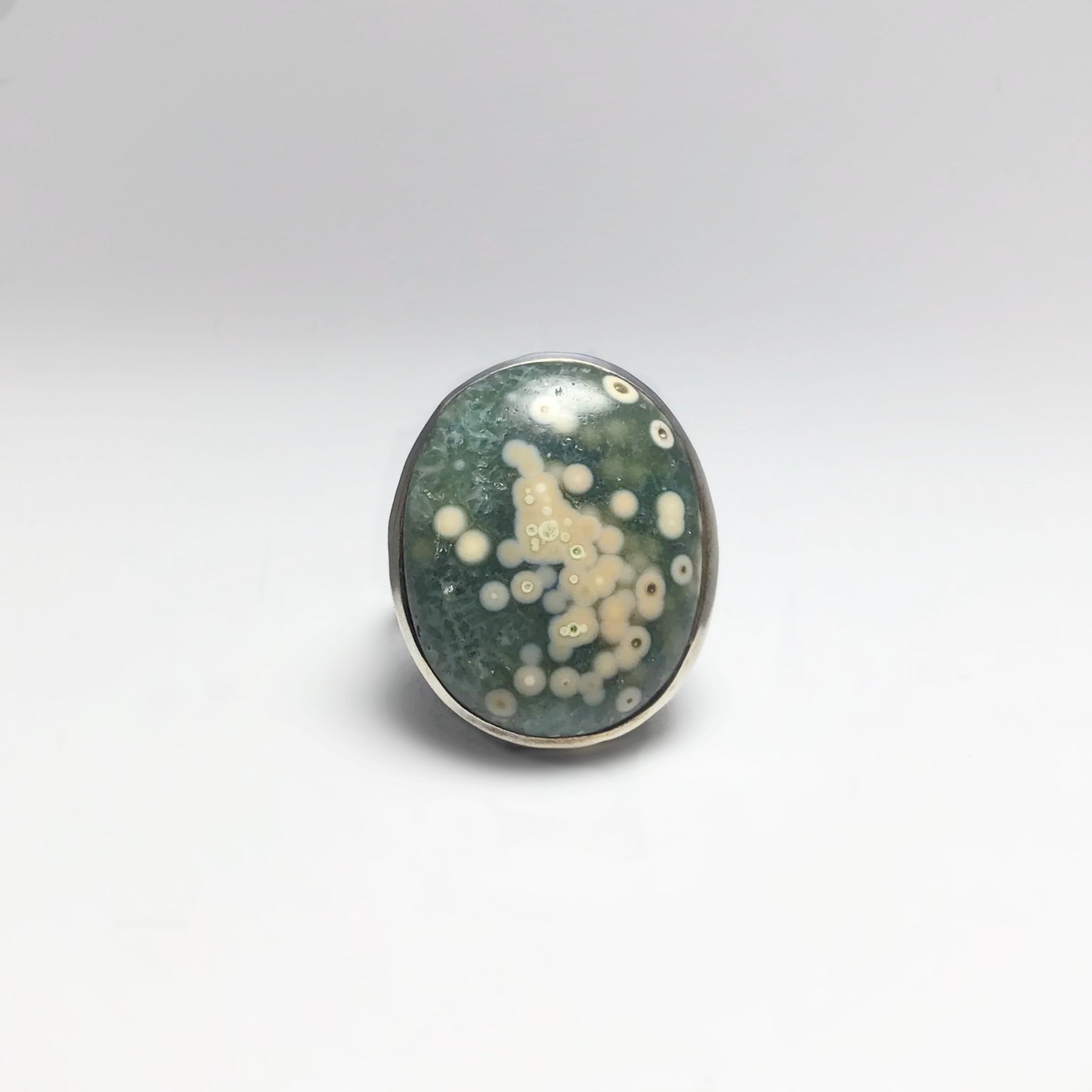 Jasper stone ring on sale