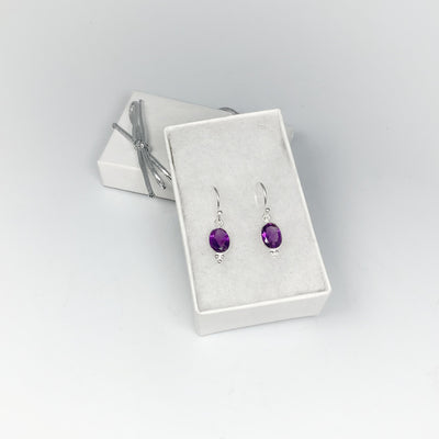 Amethyst Dangle Earrings