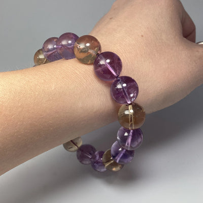 Ametrine Beaded Bracelet