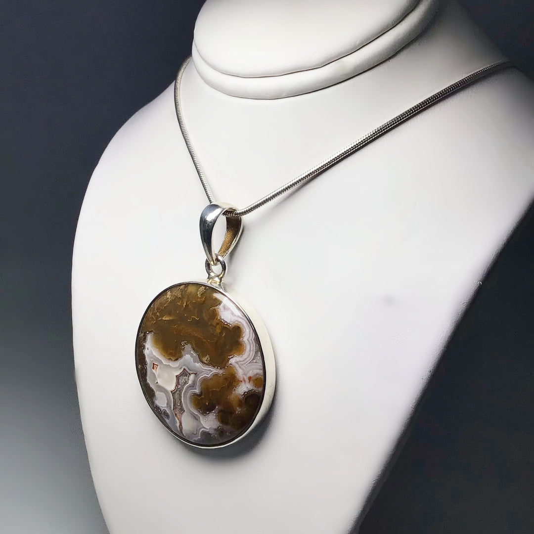 Laguna Agate Pendant - Rocks and Gems Canada