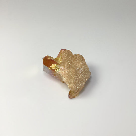 Sunset Aura Quartz Cluster - Rocks and Gems Canada