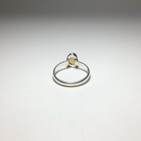 Faceted Ethiopian Fire Opal Ring - Rocks and Gems Canada