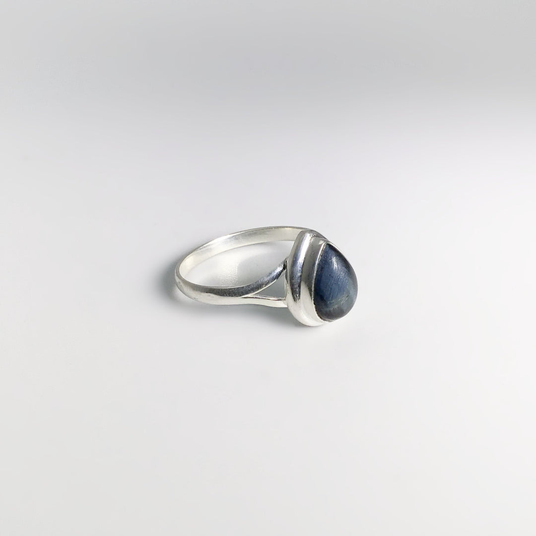 Blue Tiger Eye Ring - Rocks and Gems Canada
