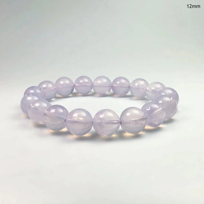 Moon Amethyst Beaded Bracelet