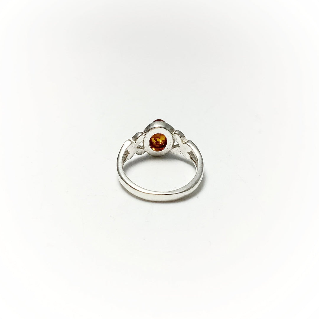 Cognac Amber Ring - Small Sizes - Rocks and Gems Canada