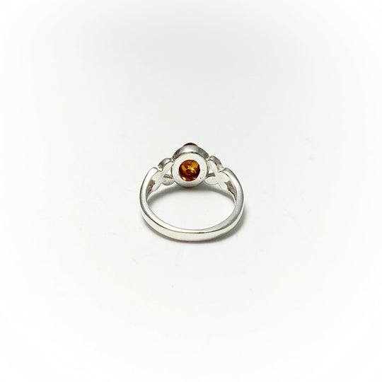 Cognac Amber Ring - Small Sizes - Rocks and Gems Canada