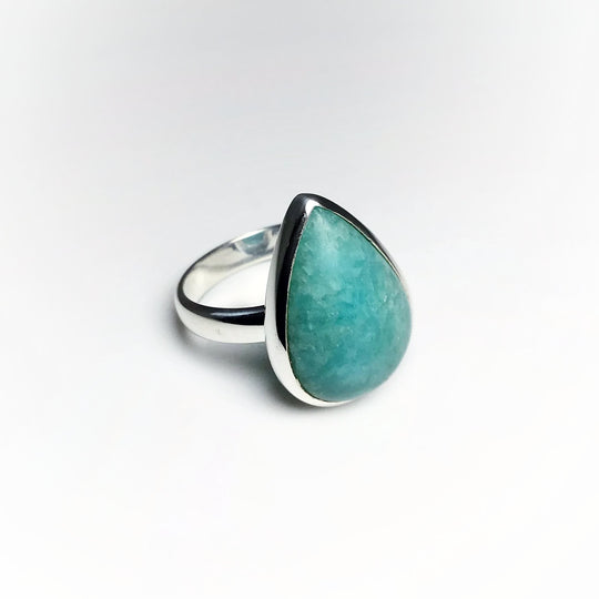 Amazonite Ring - Rocks and Gems Canada
