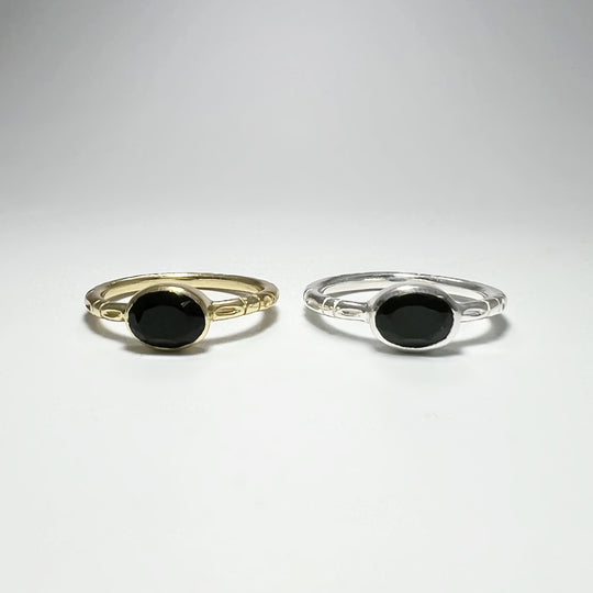 Black Onyx Ring - Rocks and Gems Canada