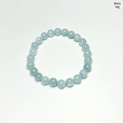 Aquamarine Beaded Bracelet