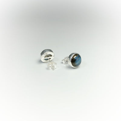 Labradorite Stud Earrings