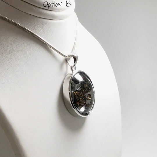 Sericho Meteorite Pendant - Rocks and Gems Canada