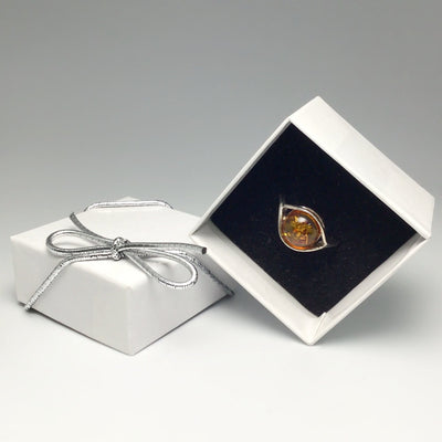 Cognac Amber Ring
