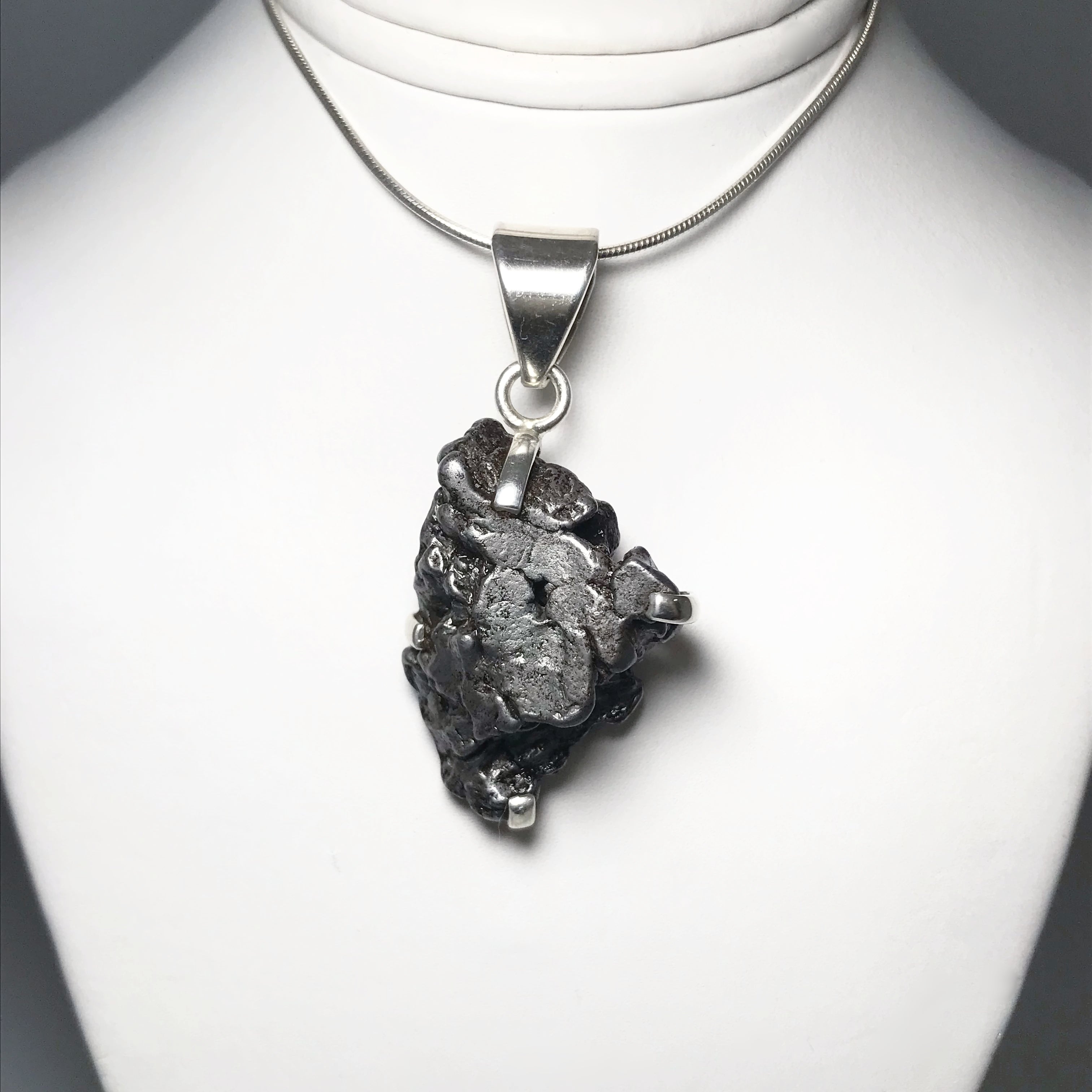 Campo del cielo meteorite pendant outlet