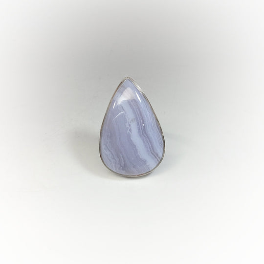 Blue Lace Agate Ring - Rocks and Gems Canada