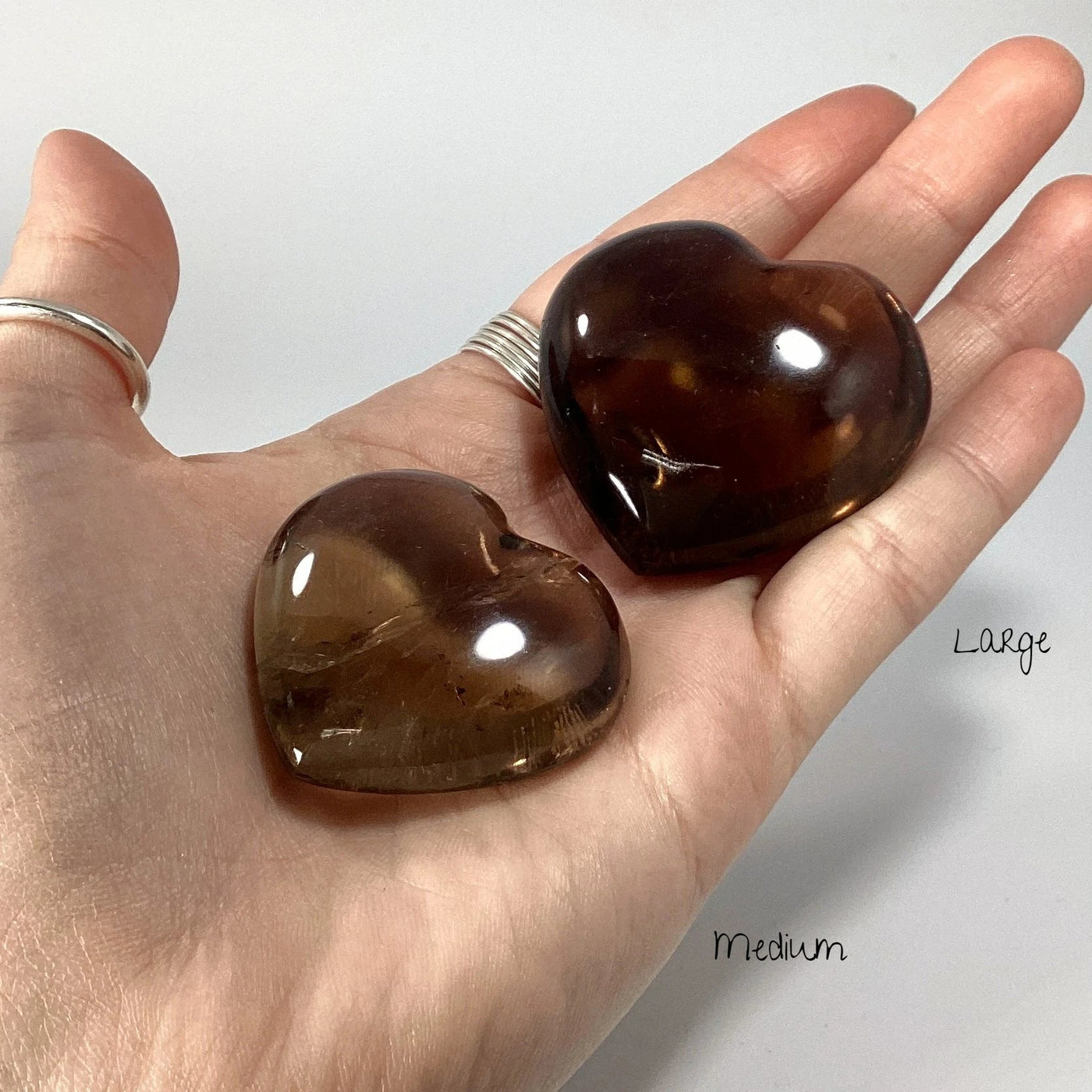 Smoky Quartz Heart